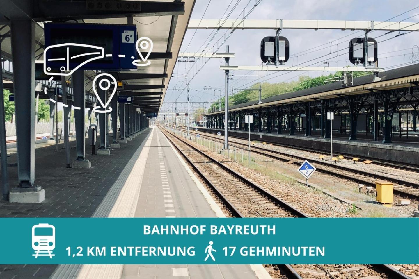 Apt Wahnfried Nr1 - Cityapartment Mit Kueche, Duschbad, Balkon, Parkplatz - Zentral Aber Ruhig Bayreuth Eksteriør bilde