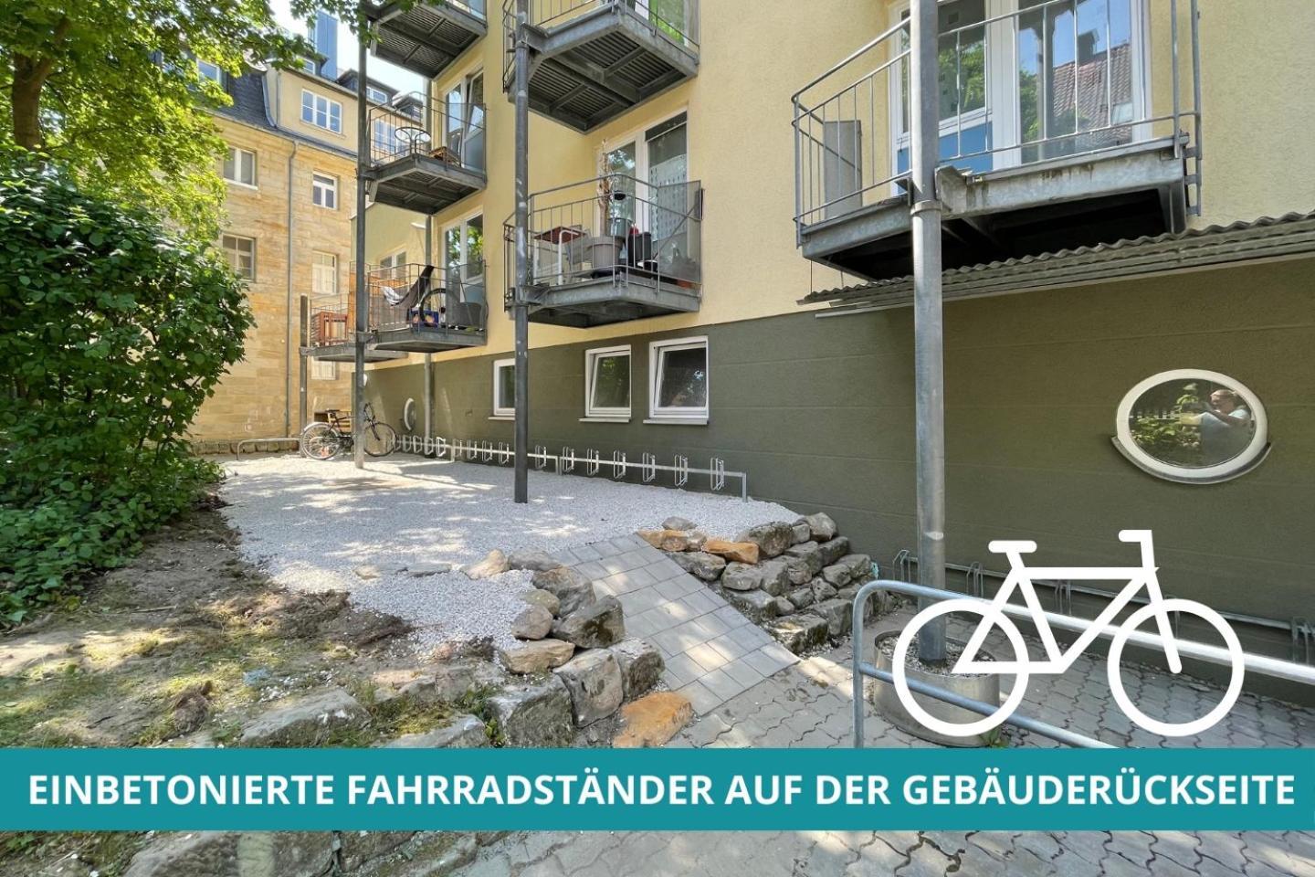 Apt Wahnfried Nr1 - Cityapartment Mit Kueche, Duschbad, Balkon, Parkplatz - Zentral Aber Ruhig Bayreuth Eksteriør bilde